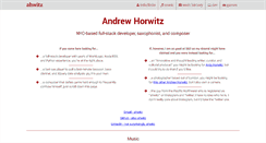 Desktop Screenshot of ahwitz.com